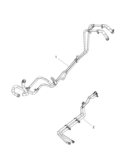 2019 Ram 1500 Classic Heater Plumbing Diagram 2