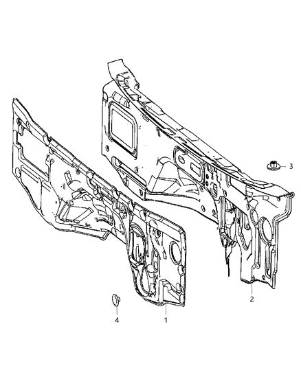 2009 Dodge Sprinter 3500 Dash Panel Diagram 2