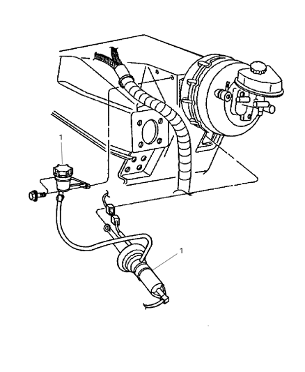 2002 Dodge Viper Clutch Actuation System Diagram