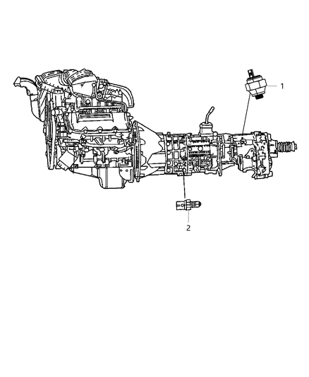 2018 Ram 5500 Switches - Powertrain Diagram