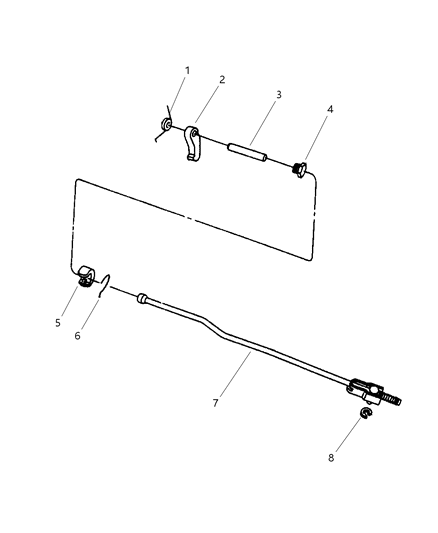 1999 Dodge Ram 2500 Parking Sprag Diagram 2