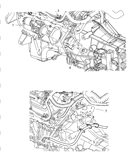 2006 Dodge Charger Starter Diagram 1