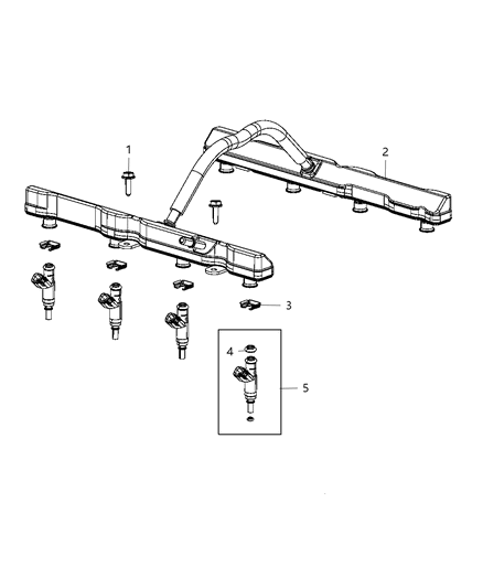 2011 Ram 1500 Fuel Rail Diagram 1