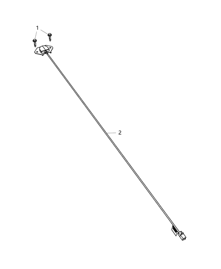 2017 Dodge Viper Antenna GPS Diagram