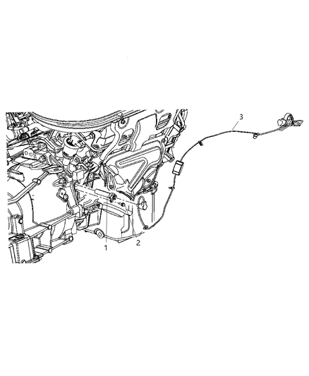 2006 Chrysler Pacifica Cord-Engine Block Heater Diagram for 4727444AB