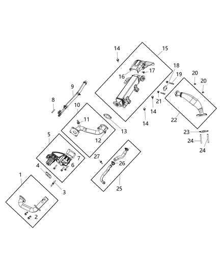 2019 Ram 4500 EGR System Diagram 1