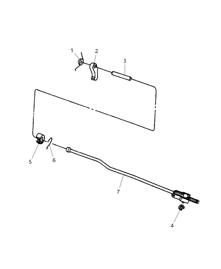 1998 Dodge Ram Wagon Parking Sprag Diagram 2