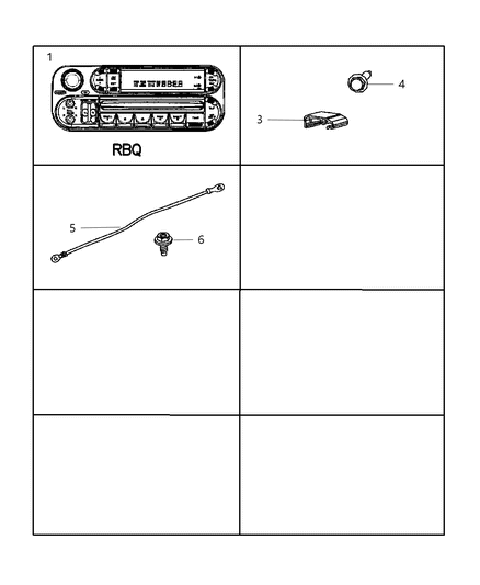 2005 Dodge Viper Strap-Ground Diagram for 5029027AB