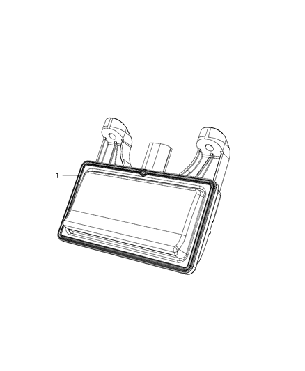 2021 Ram 1500 Switches, Doors, Mirrors And Liftgate Diagram 1