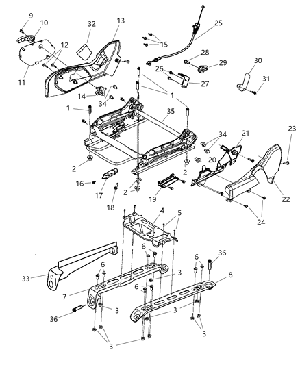 2008 Jeep Grand Cherokee Bezel Diagram for 1BG421J8AA