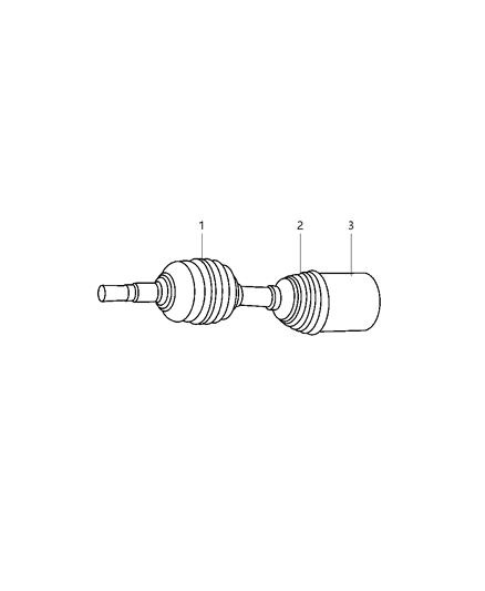 2003 Jeep Liberty Front Axle Shafts Diagram