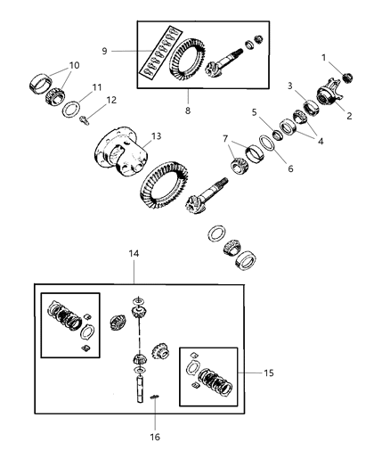 1999 Jeep Cherokee Differential Diagram 1