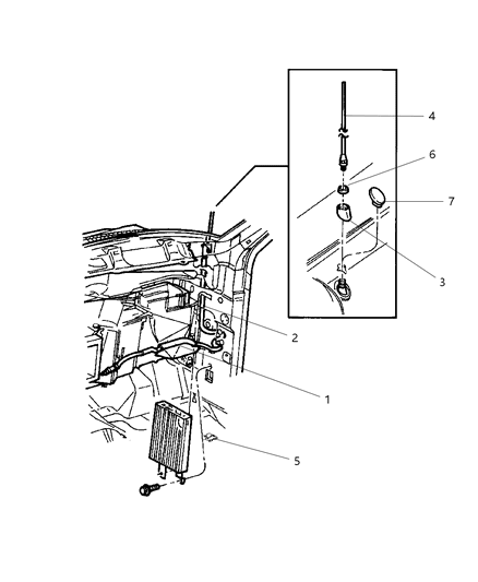 1997 Dodge Dakota Antenna Diagram