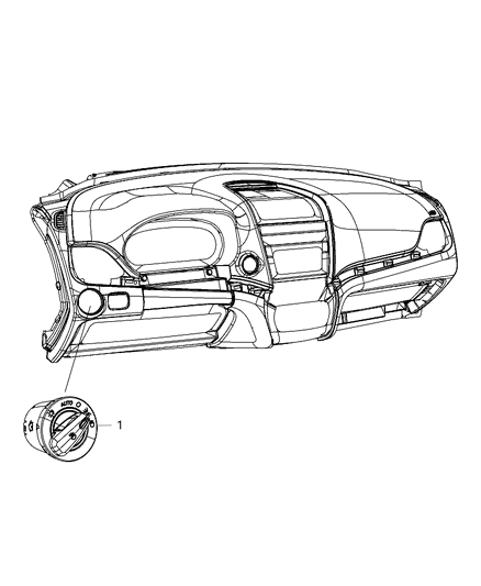 2020 Dodge Journey Switches - Lighting Diagram