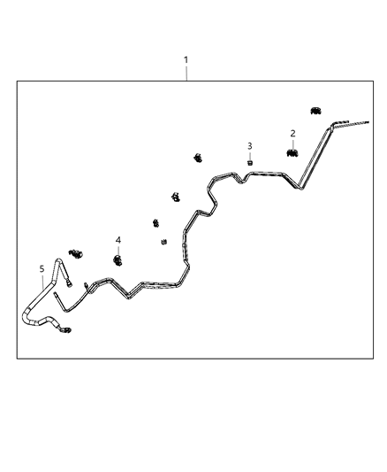 2013 Ram C/V Fuel Line Diagram 2