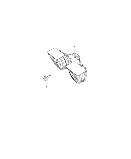 2020 Ram 4500 Horns Diagram