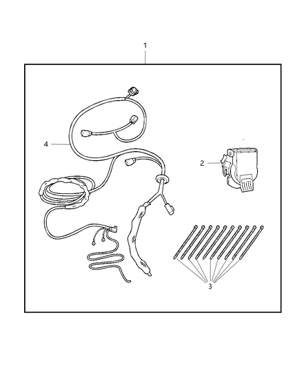 2011 Dodge Nitro Wiring Kit - Trailer Tow Diagram