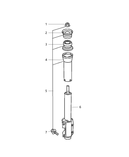 2006 Dodge Sprinter 2500 Front Shocks Diagram