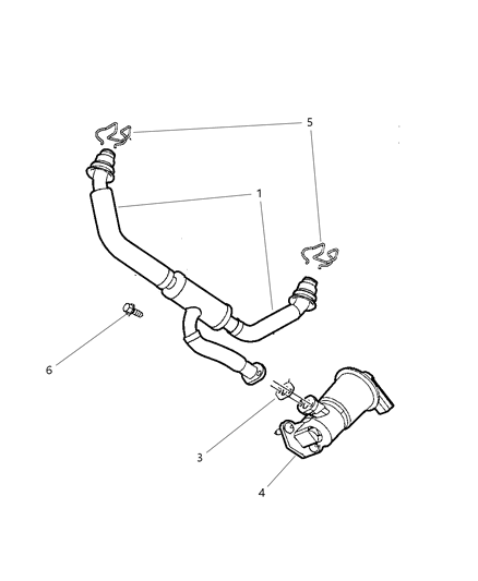 2001 Chrysler Prowler EGR System Diagram