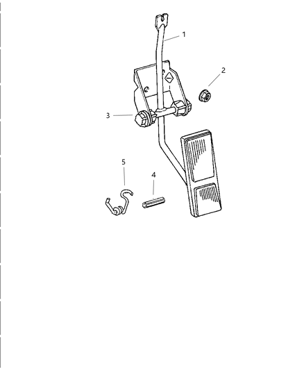 2001 Dodge Durango Accelerator Pedal Diagram