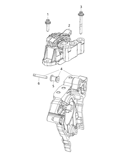 2020 Jeep Renegade Engine Mounting Diagram 13