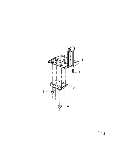 2005 Jeep Wrangler Transmission Mounting Diagram