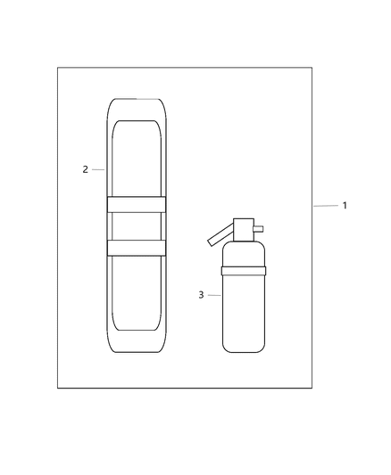 2017 Ram 1500 Emergency Kit Diagram