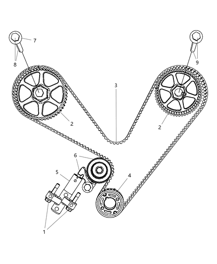 2010 Dodge Journey Timing System Diagram 10