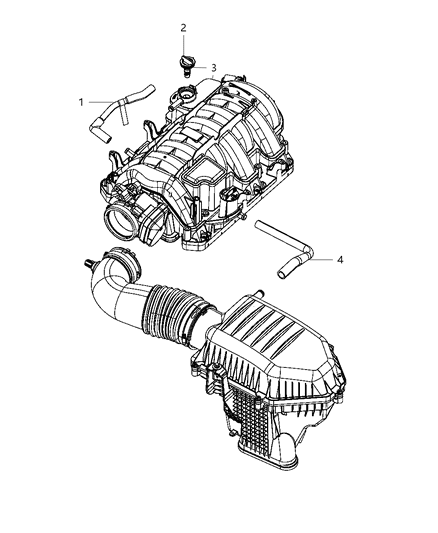 2018 Dodge Charger Crankcase Ventilation Diagram 2