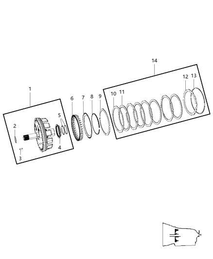 2008 Jeep Grand Cherokee Brake Clutch Diagram 2