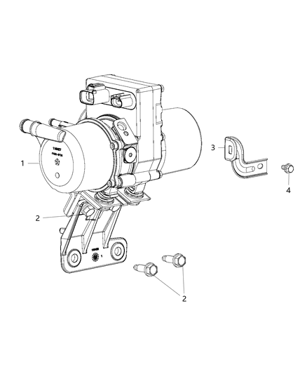 2013 Dodge Durango Power Steering Pump Diagram 1