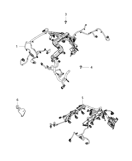 2020 Ram 1500 Wiring, Engine Diagram 2