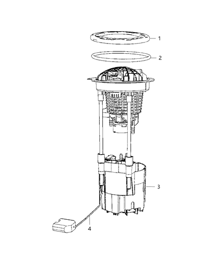 2010 Jeep Liberty Fuel Pump Module Diagram