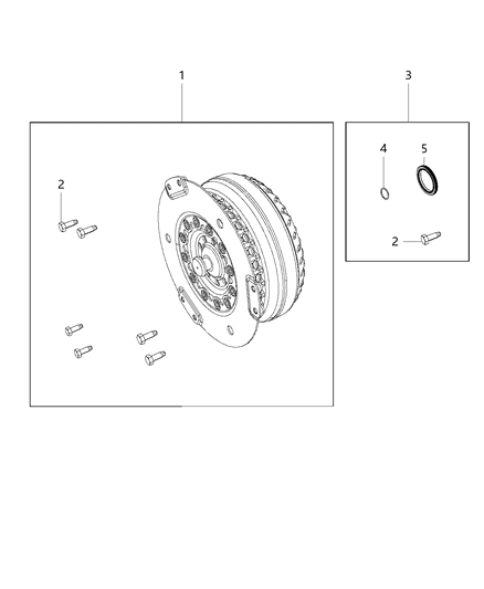 2016 Dodge Durango Torque Converter Diagram 1