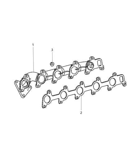 2002 Dodge Sprinter 3500 Exhaust Manifold Diagram