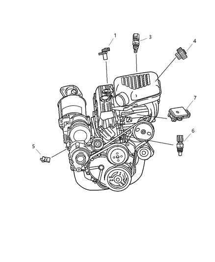 2004 Jeep Wrangler Sensors Diagram