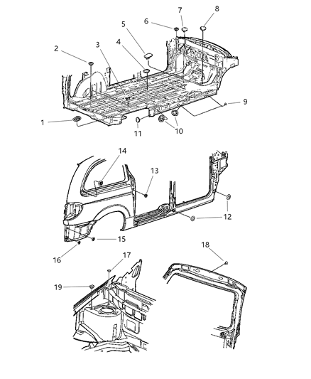 2007 Dodge Caravan Plugs Diagram