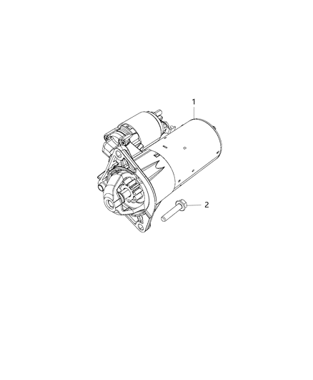 2016 Jeep Renegade Starter Diagram 3