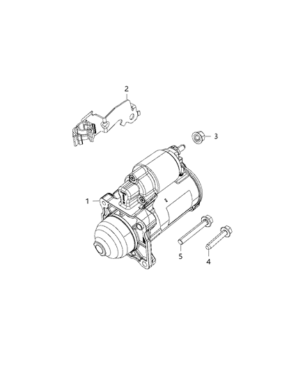 2020 Jeep Compass Screw-HEXAGON Head Diagram for 6511382AA