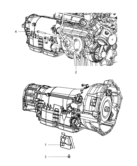 2009 Jeep Grand Cherokee Mounting Covers And Shields Diagram 2