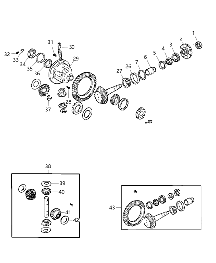 2011 Jeep Liberty Differential Assembly Diagram