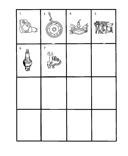 1999 Dodge Dakota Sensors Diagram