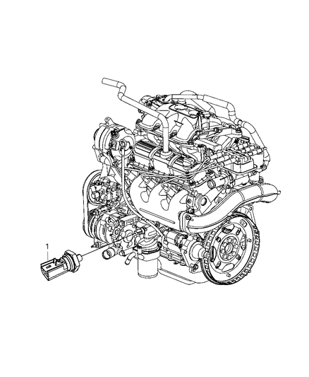 2012 Ram C/V Switches Powertrain Diagram