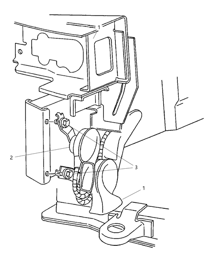 2000 Chrysler Sebring Horn Diagram