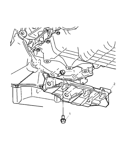 2005 Dodge Magnum Structural Collar Diagram