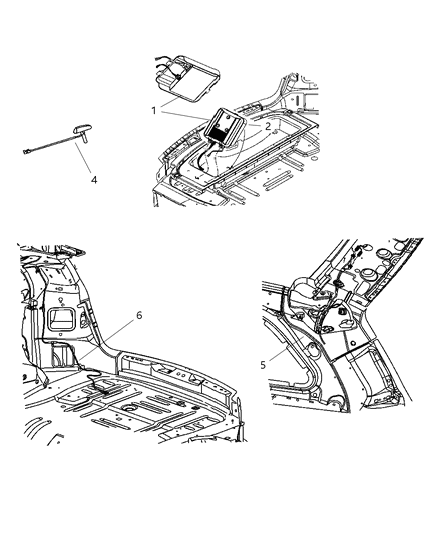 2007 Dodge Durango Satellite Radio System Diagram