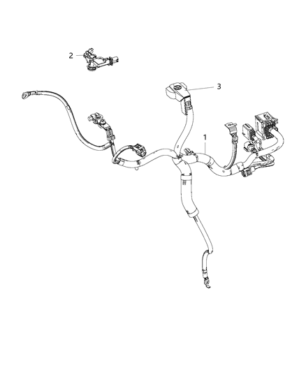 2016 Ram 3500 Pickup Battery Wiring Diagram 1