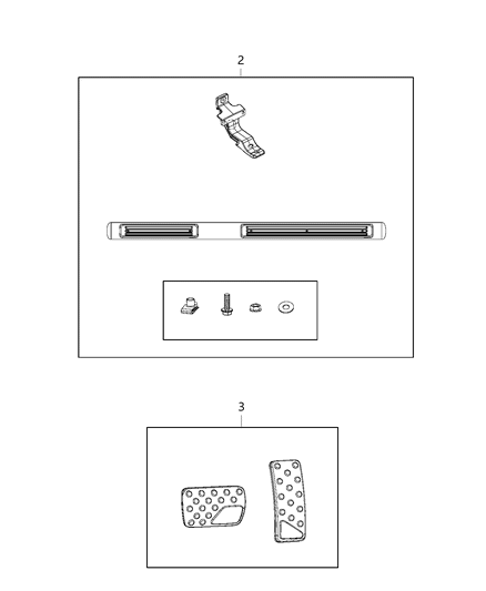 2015 Jeep Grand Cherokee Chrome Appearance Package Diagram 1