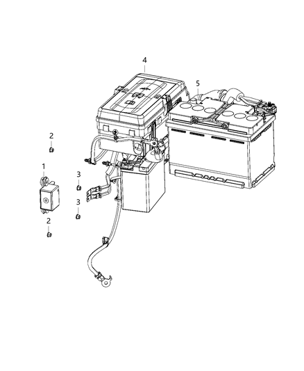 2020 Jeep Gladiator Modules, Body Diagram 16