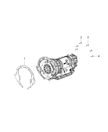 2013 Ram 1500 Mounting Bolts Diagram 3